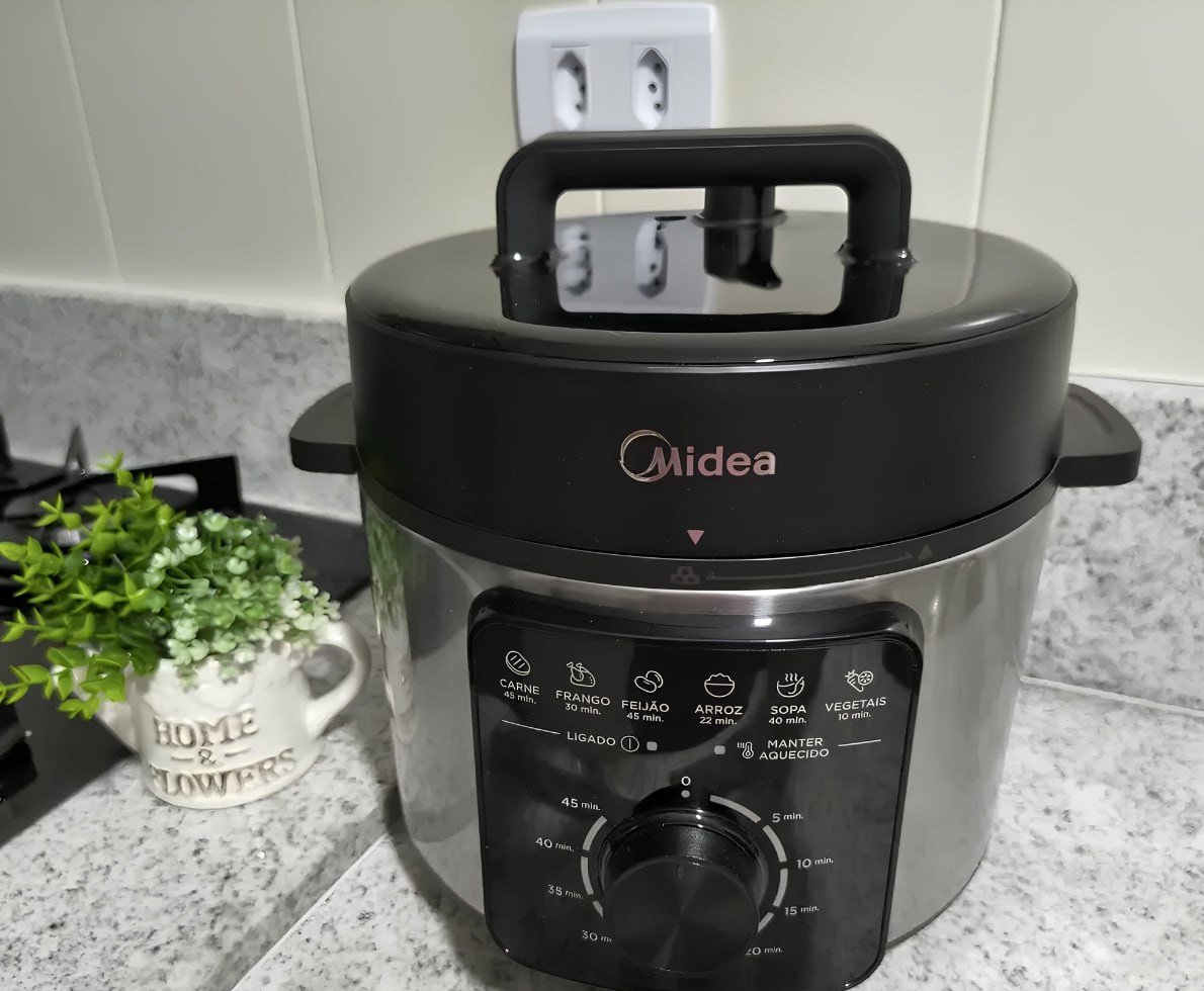 Panela Elétrica Mecânica Pressão 4l Midea