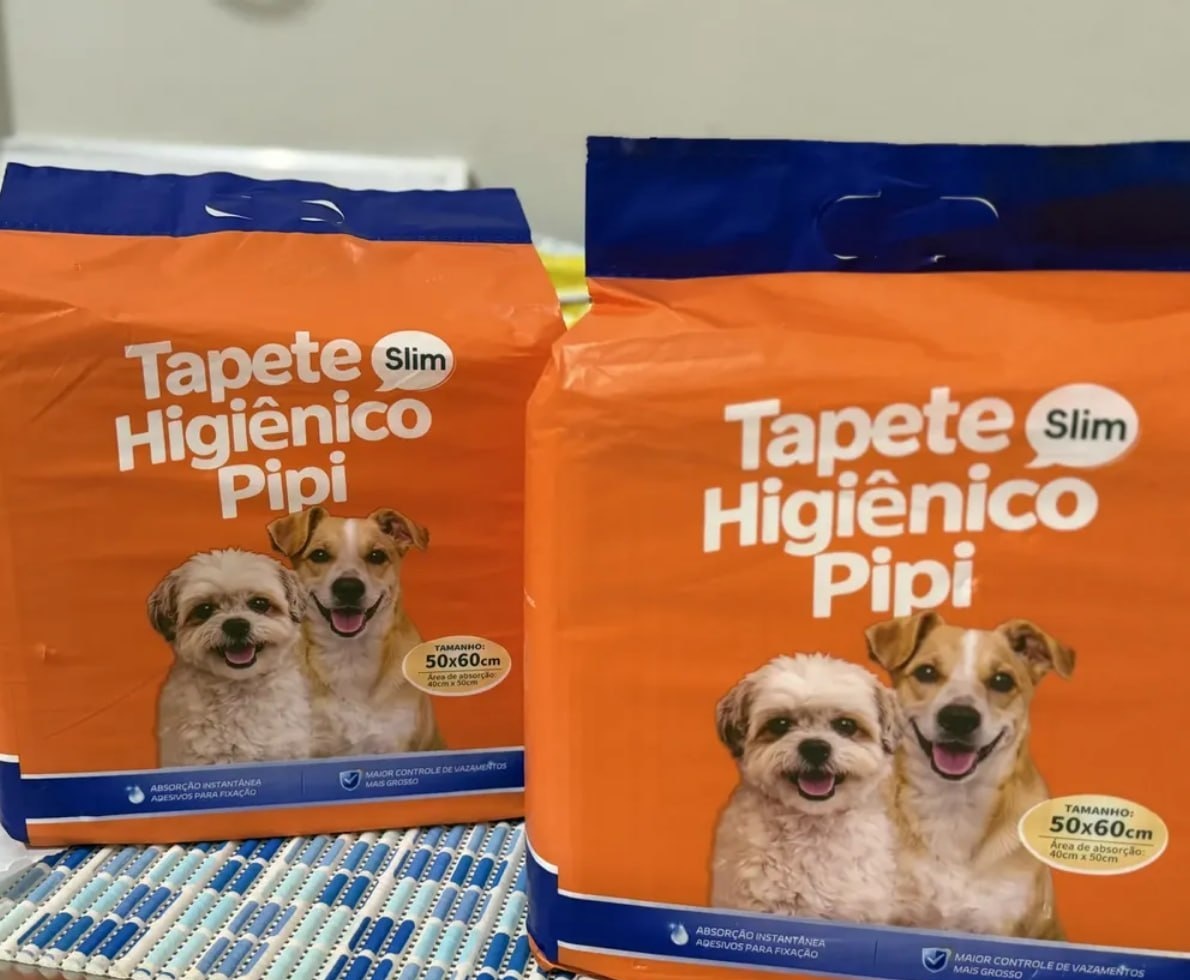 Tapete Higiênico Para Cães Gatos 50 Unidades