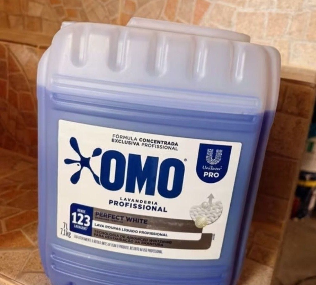 Sabão Líquido Omo Perfect White 7L