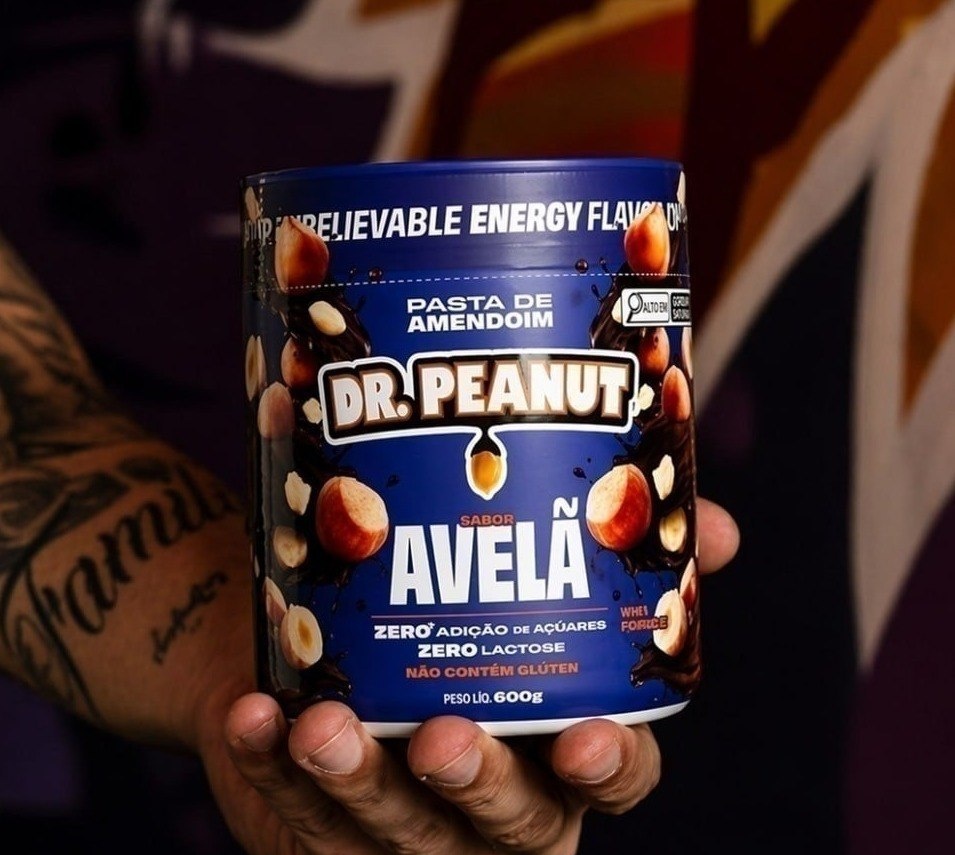 Pasta de Amendoim Dr Peanut com Whey 600g