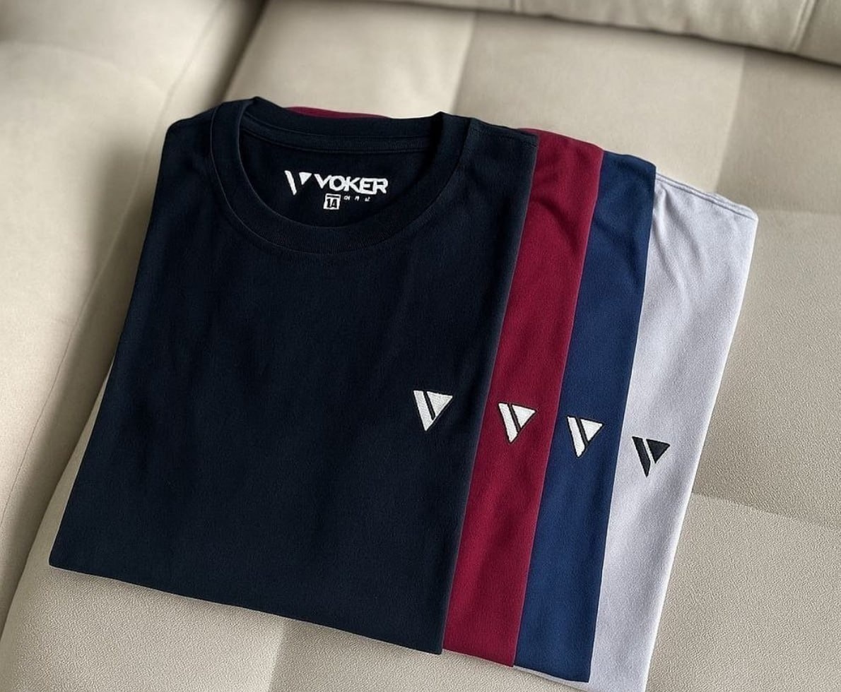 Kit 5 Camisas Slim Voker