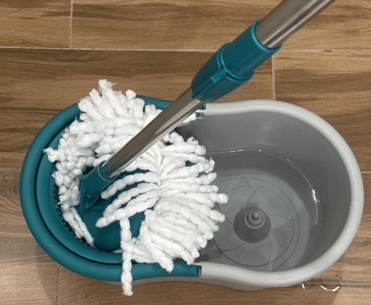 Flash Limp Mop Giratório Fit com Balde 8L