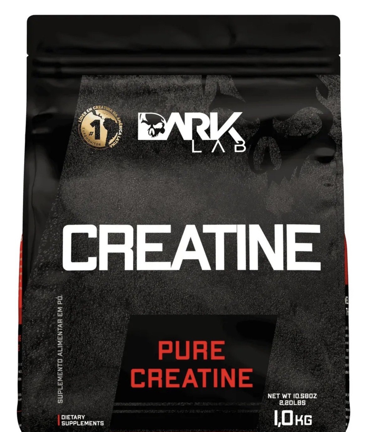 Creatina Dark Lab Premium Pure em pó Sem sabor x 1kg