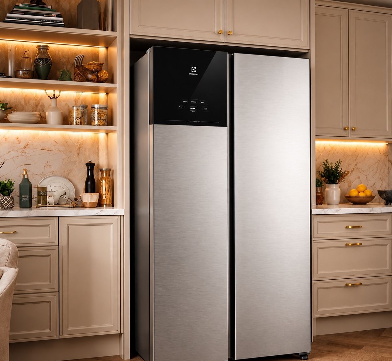 Geladeira Electrolux Frost Free 431L Bivolt Inox ES40S