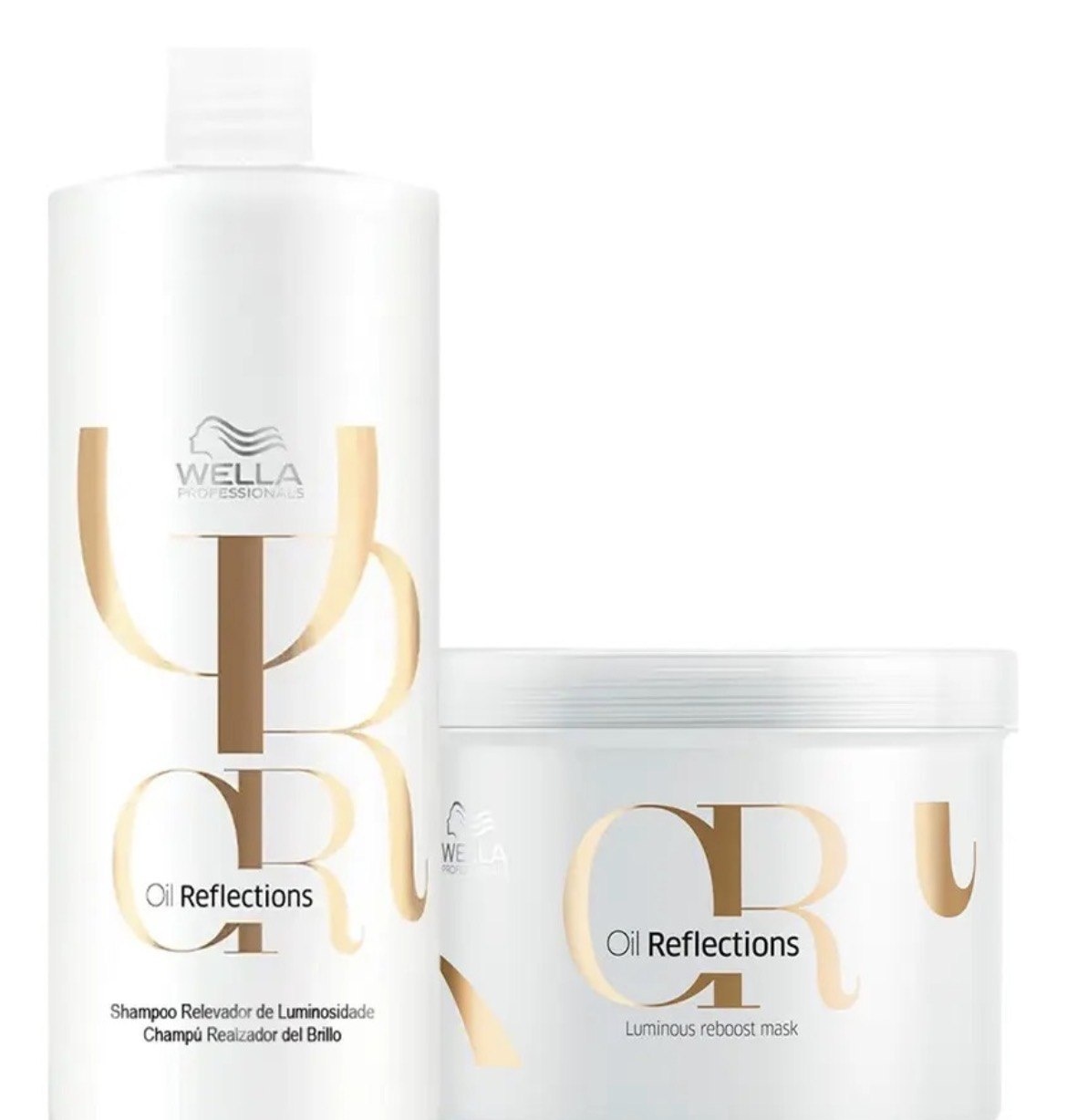 Kit Wella Professionals Oil Reflections Shampoo E Máscara