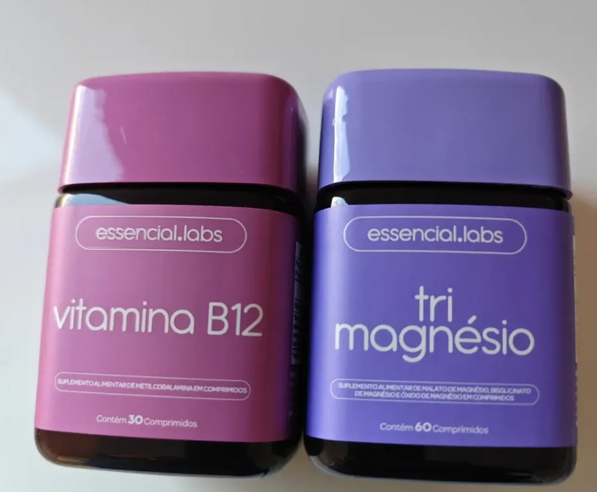 Kit TrI Magnésio 60 comprimidos - Essencial Labs