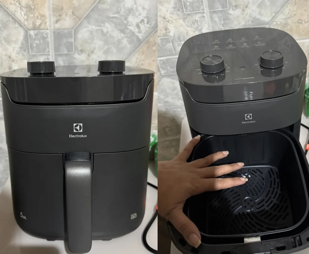 Air Fryer Electrolux 1400W 5,6L Efficient por Rita Lobo 127V