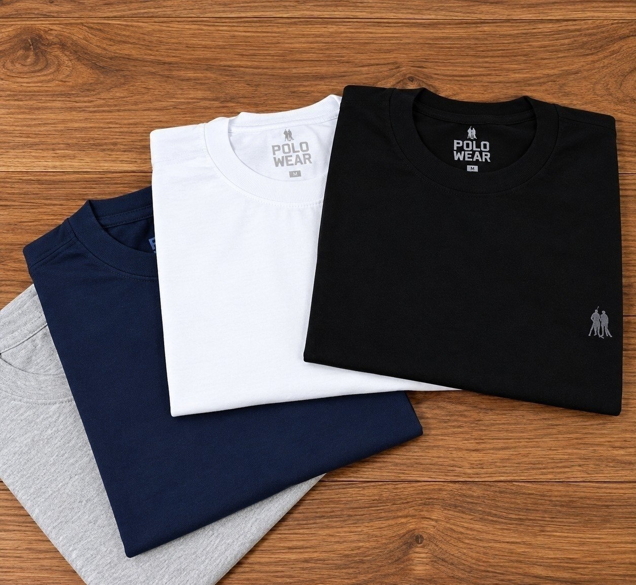 Kit com 4 Camisetas Polo Wear