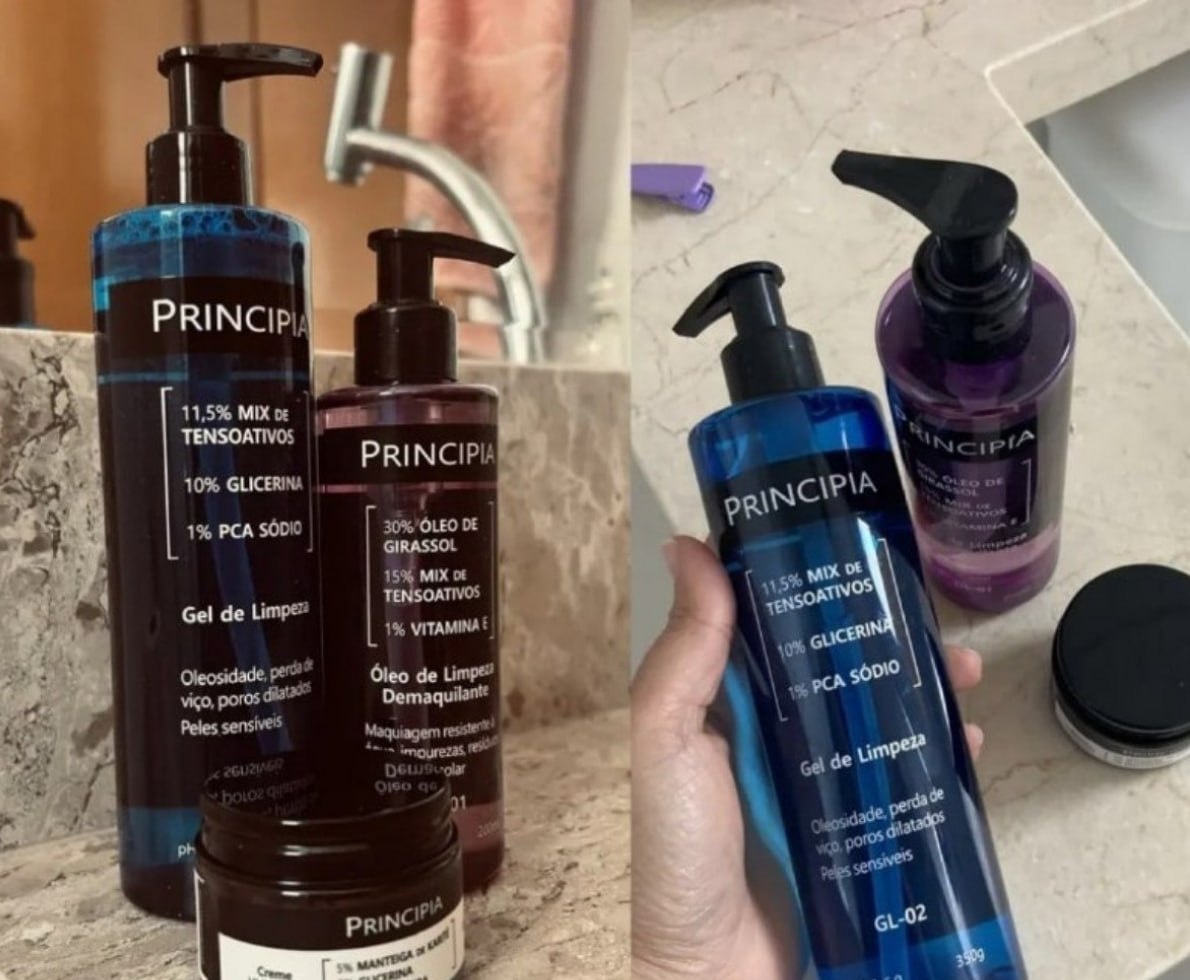 Principia Kit Limpeza e Hidratação Ch-01  Ol-01  Gl-02