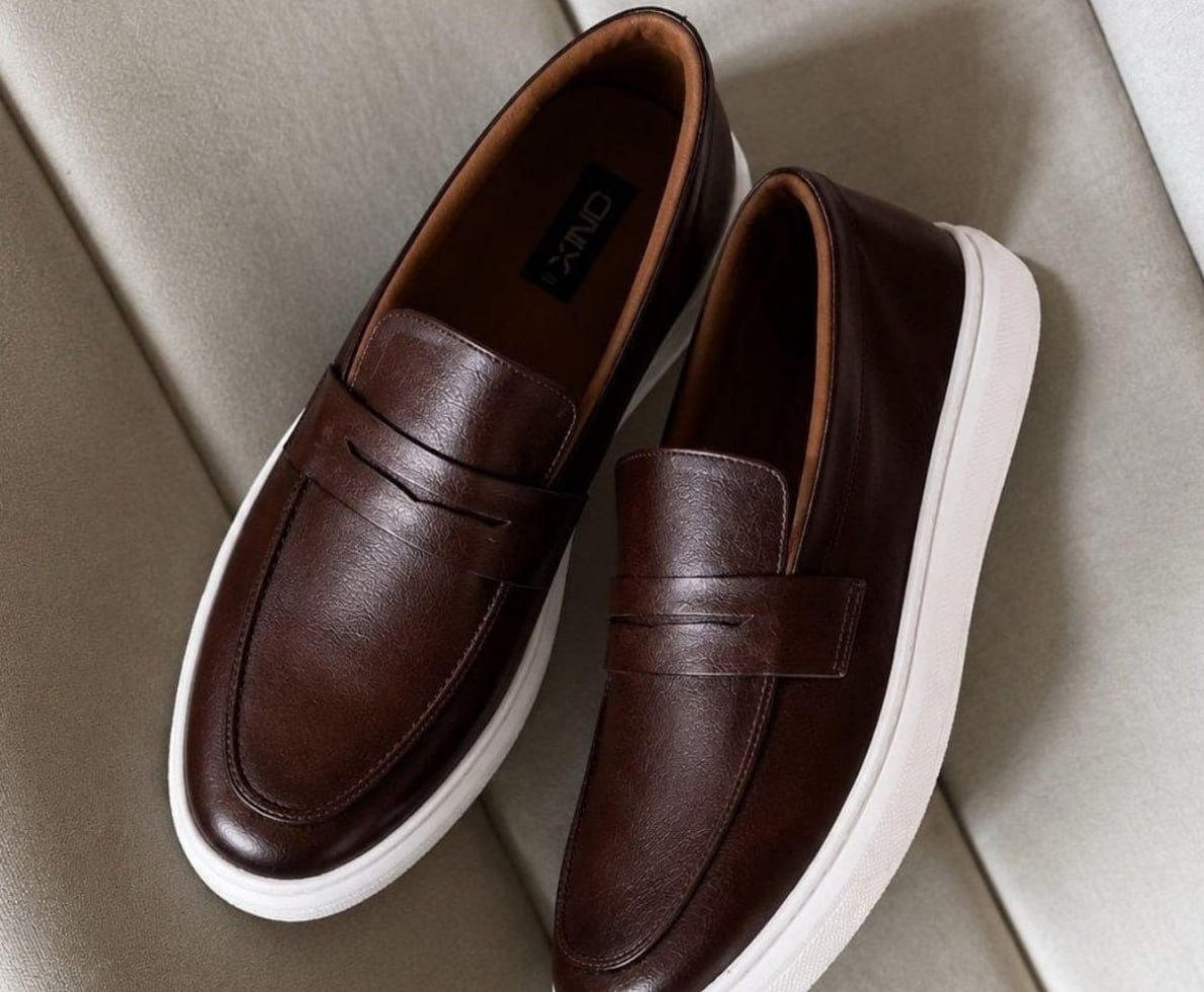 Sapato Loafer Mocassim Couro