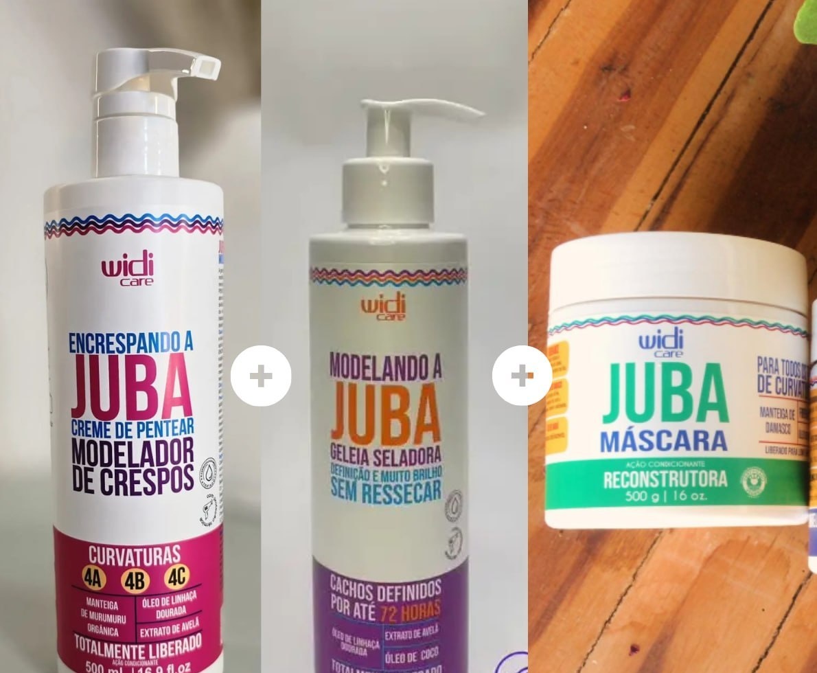 Widi Care Kit Creme  Geleia  Máscara Reconstrutora