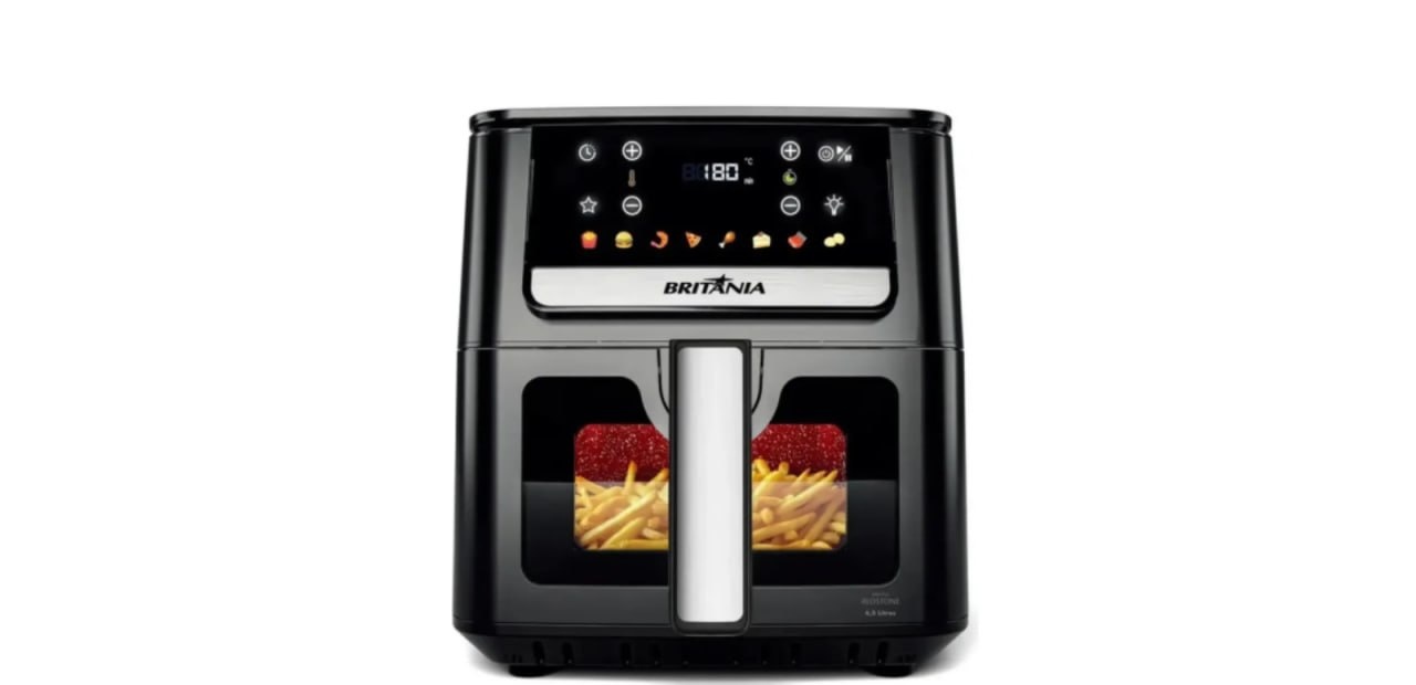 Fritadeira Air Fryer Britânia Redstone 6,5L 127220V