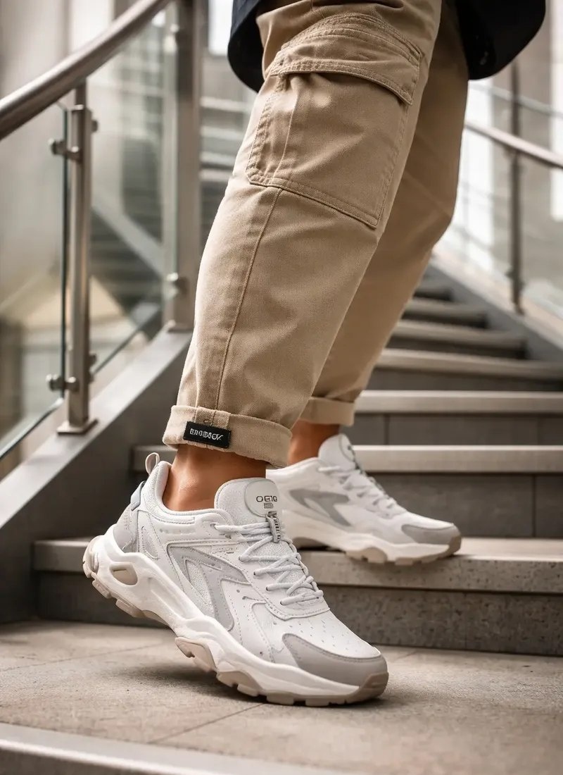 Tênis Qix Trek Urban Hiking Casual Unissex Refletivo