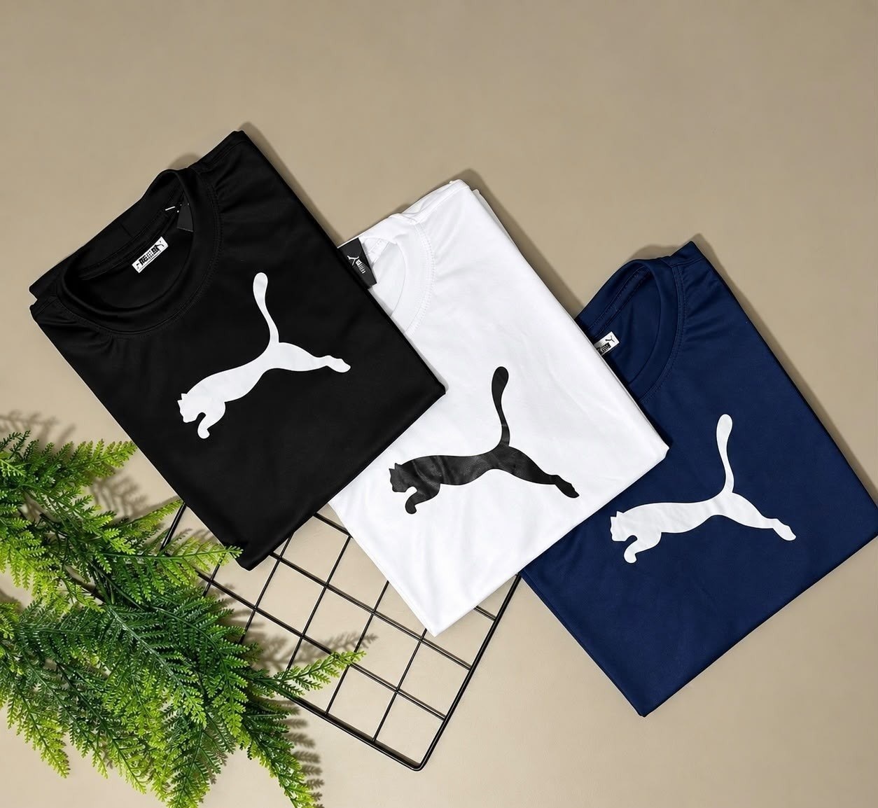 Camiseta Puma Logo Poly Ess 6 cores