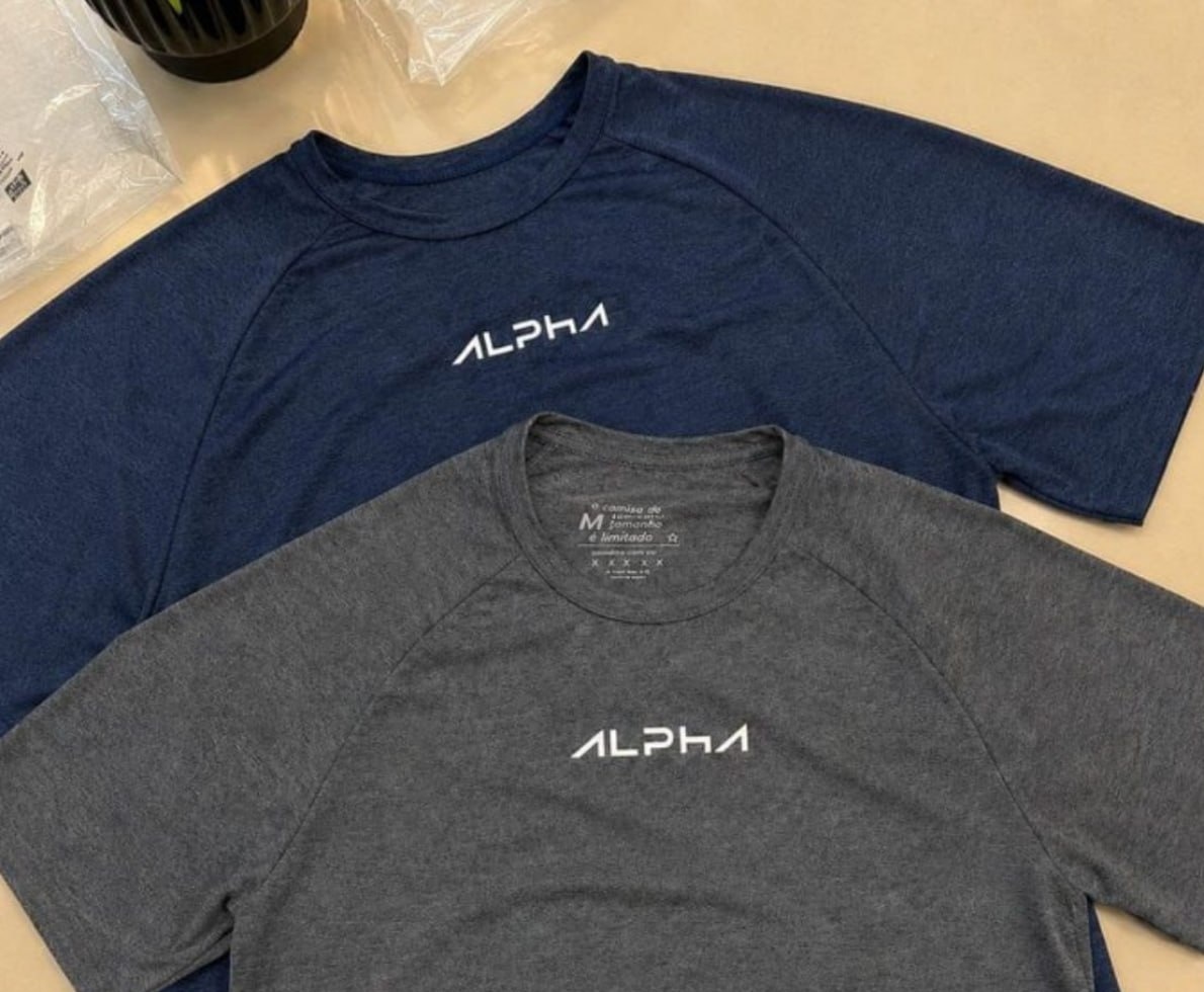 Kit 2 Camisetas Dry Alpha várias cores