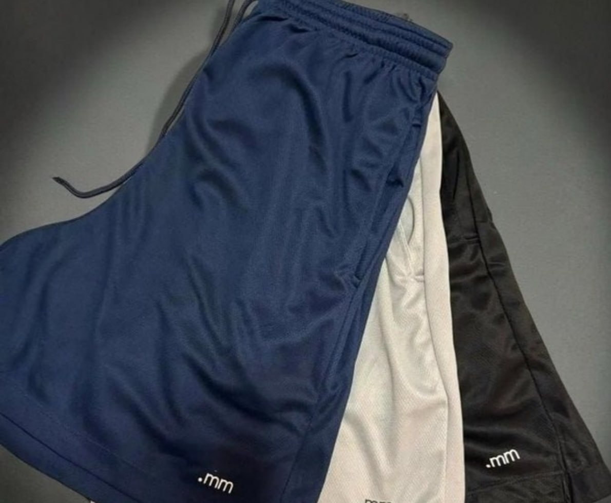 Kit 3 Shorts Futebol