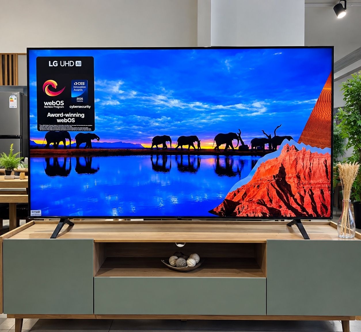 Smart TV LG UHD AI 65 HDR10 Pro α7 AI Ger8 webOS 25