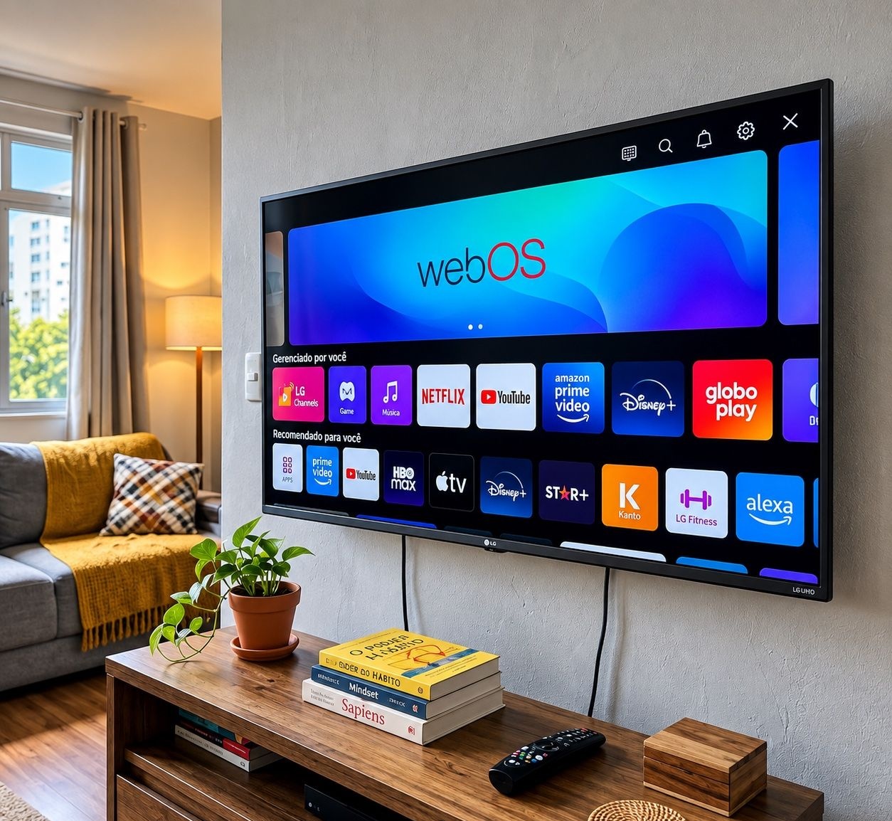 Smart TV PRO LG 55 4K Ultra HD AI