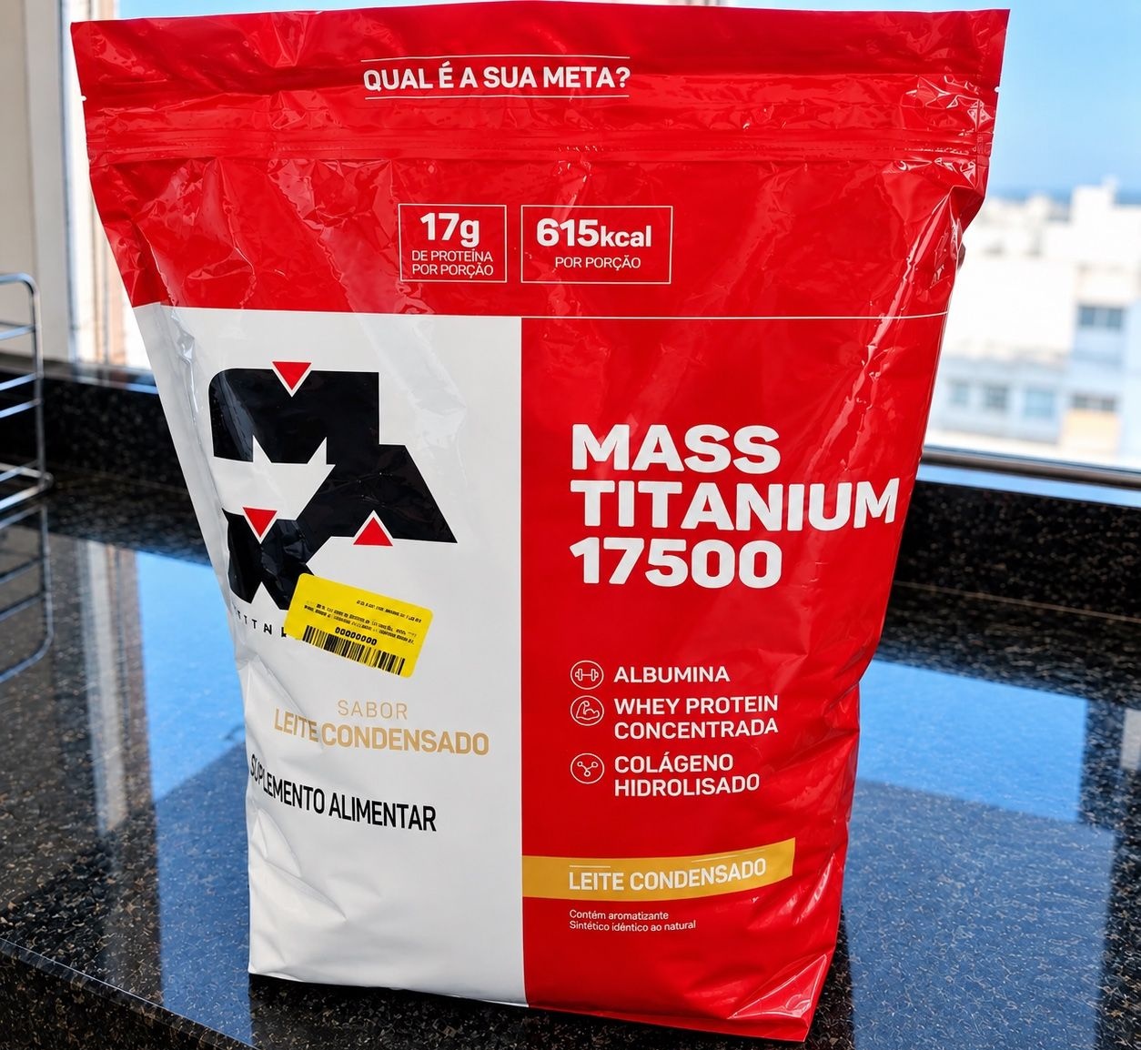 Hipercalórico 1,4kg Mass Titanium Max Titanium