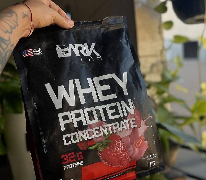 Whey Protein Concentrado 1kg Morango Dark Lab