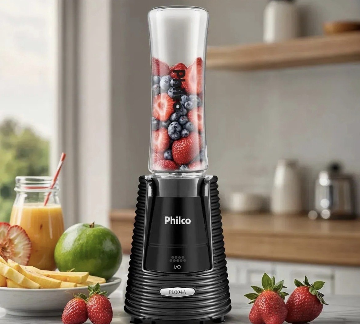 Liquidificador Philco Portátil 2 Squeezes 400W