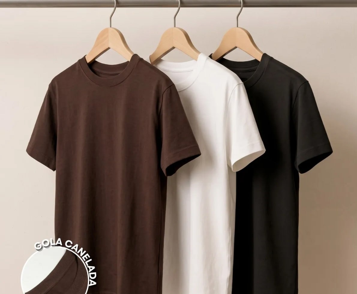 Kit 3 Oversized Streetwear Lisa Premium
