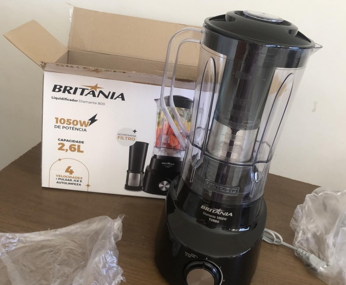Liquidificador Diamante 220V Britânia