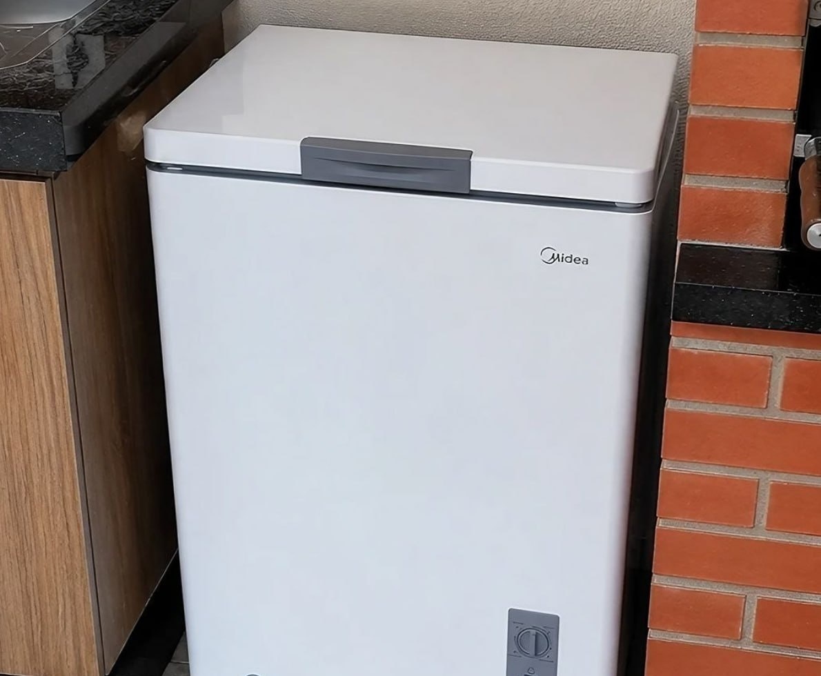 Freezer Horizontal 100L Inverter Bivolt Midea