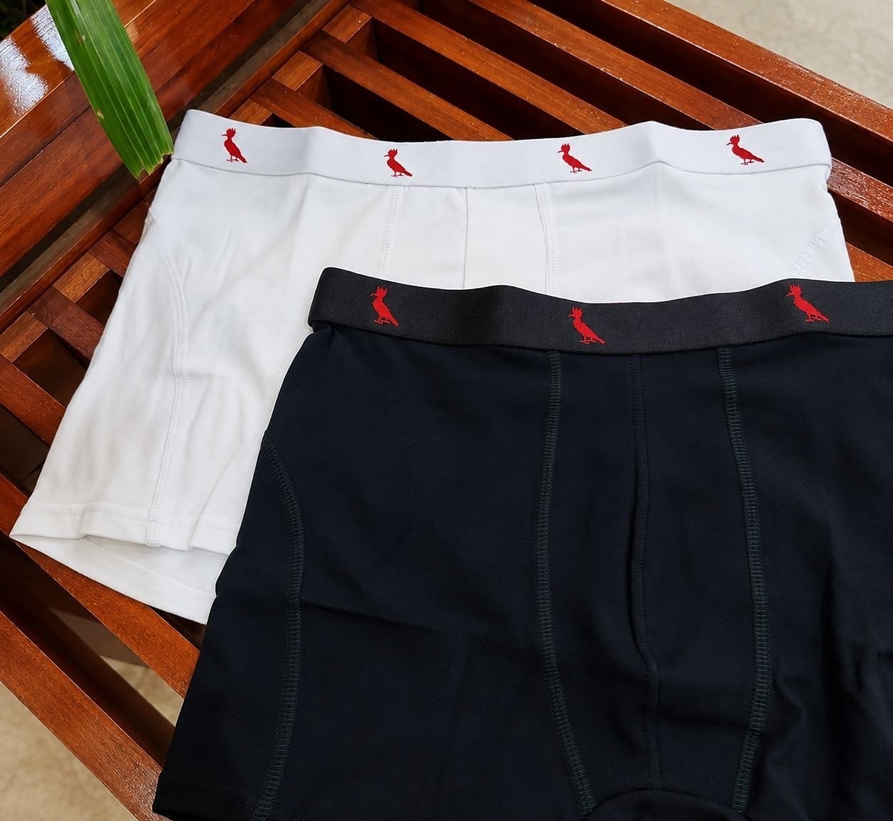 Kit 2 Cuecas Boxer Reserva Red Bird M, G e GG