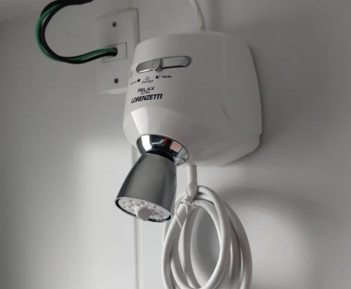 Chuveiro Elétrico de Parede Lorenzetti Relax Ultra 5500W