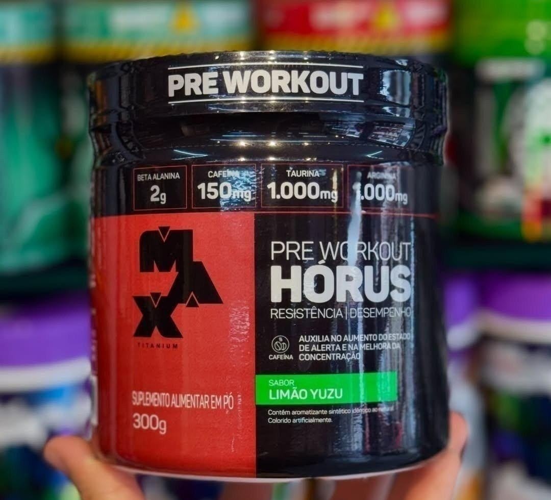 Pré Treino 300g Hórus Max Titanium