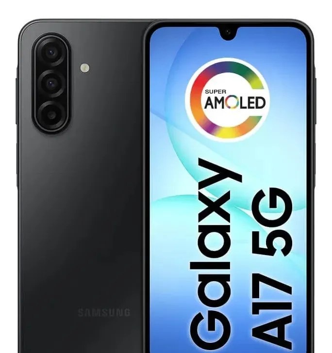 Celular Samsung Galaxy A17 5G Com IA, 128gb, 4gb Ram, Câm De 50mp, Tela De 6.7, Nfc, Ip54 - Preto