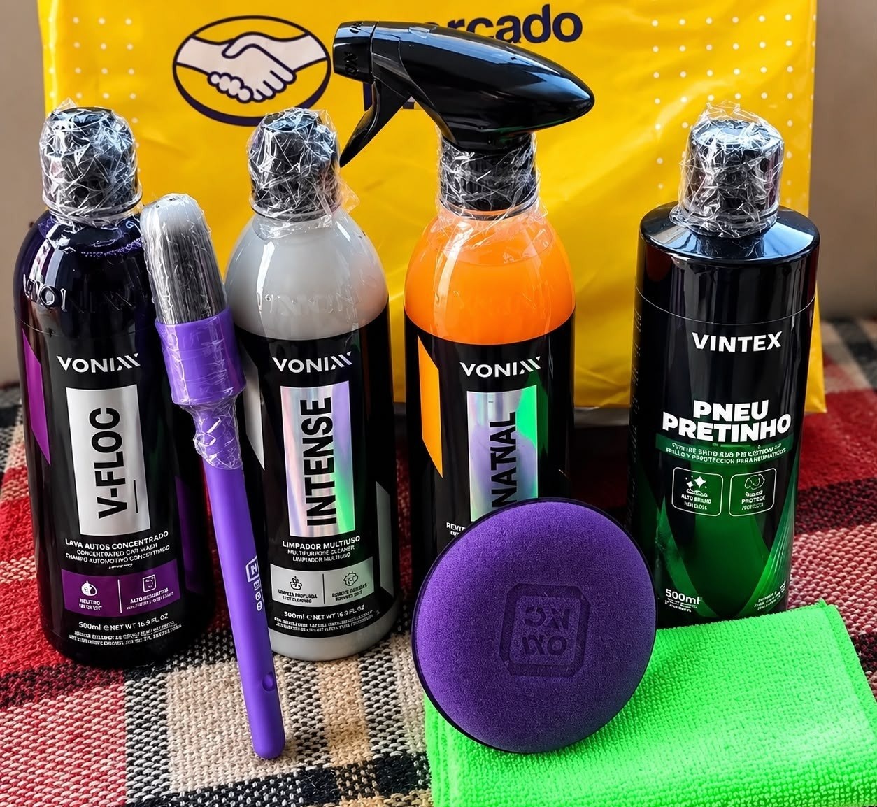 Kit Shampoo V-floc Cera Tok Final Intense Vonixx