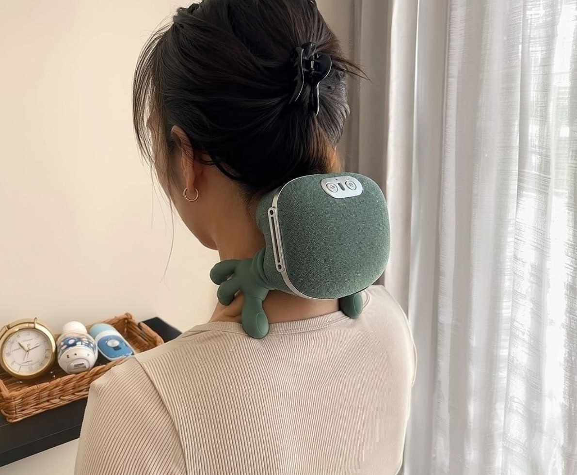 Massageador Maozinha Com Aquecimento, Recarregável, USB-C