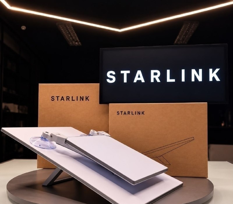 Kit Starlink Mini Internet Via Satélite