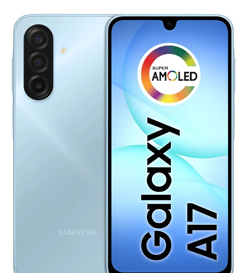 Celular Samsung Galaxy A17 Com Ia, 256gb, 8gb Ram, Câm De 50mp, Tela De 6.7 , Nfc, Ip54 - Azul