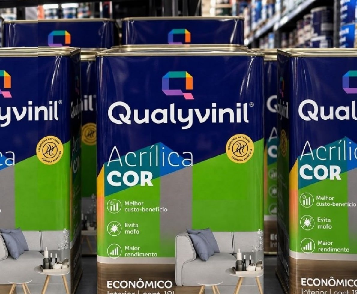 Tinta Antimofo Acrílica Qualyvinil