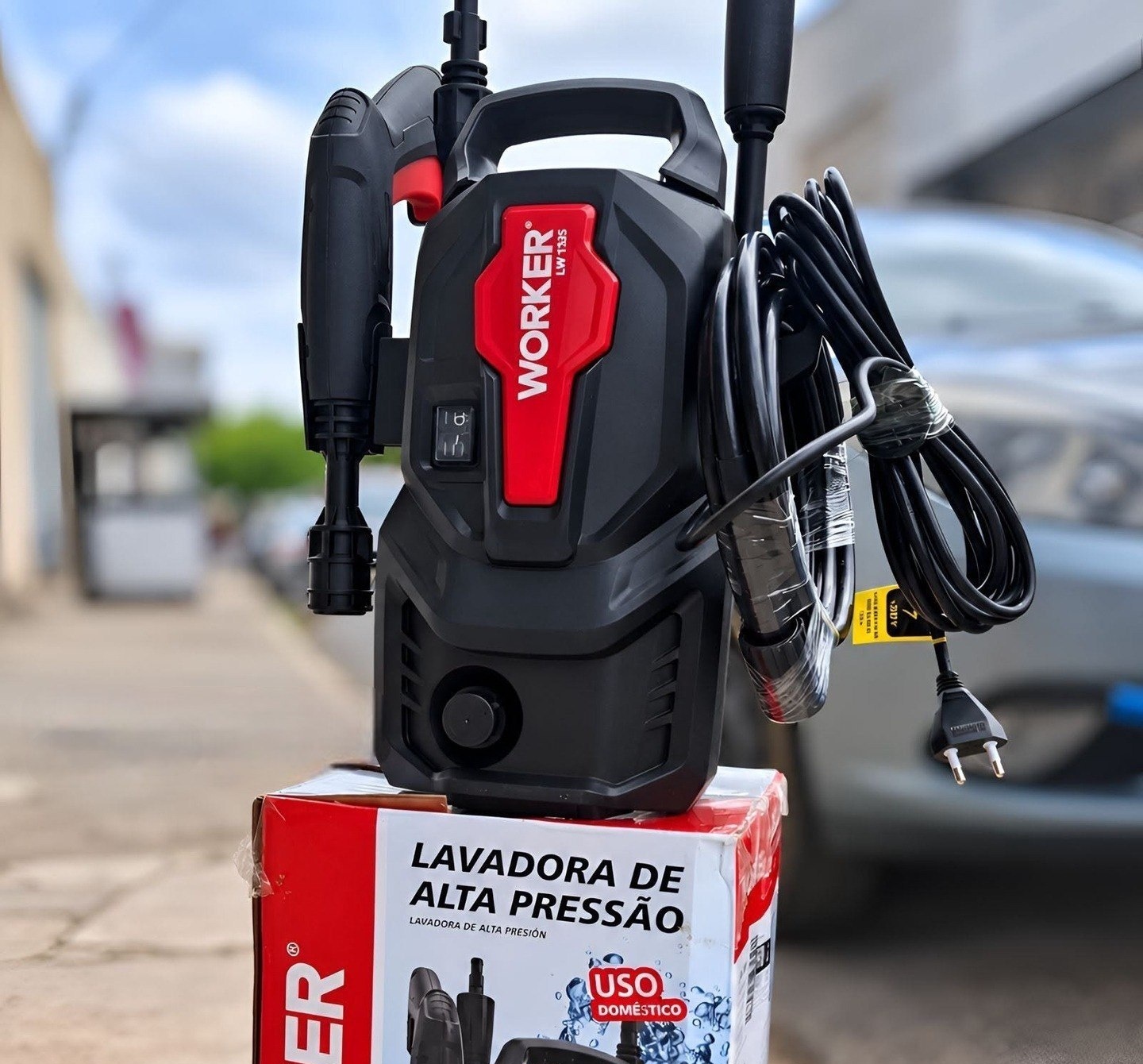 Lavadora Alta Pressão Worker Compacta LW1305 1200W 220V