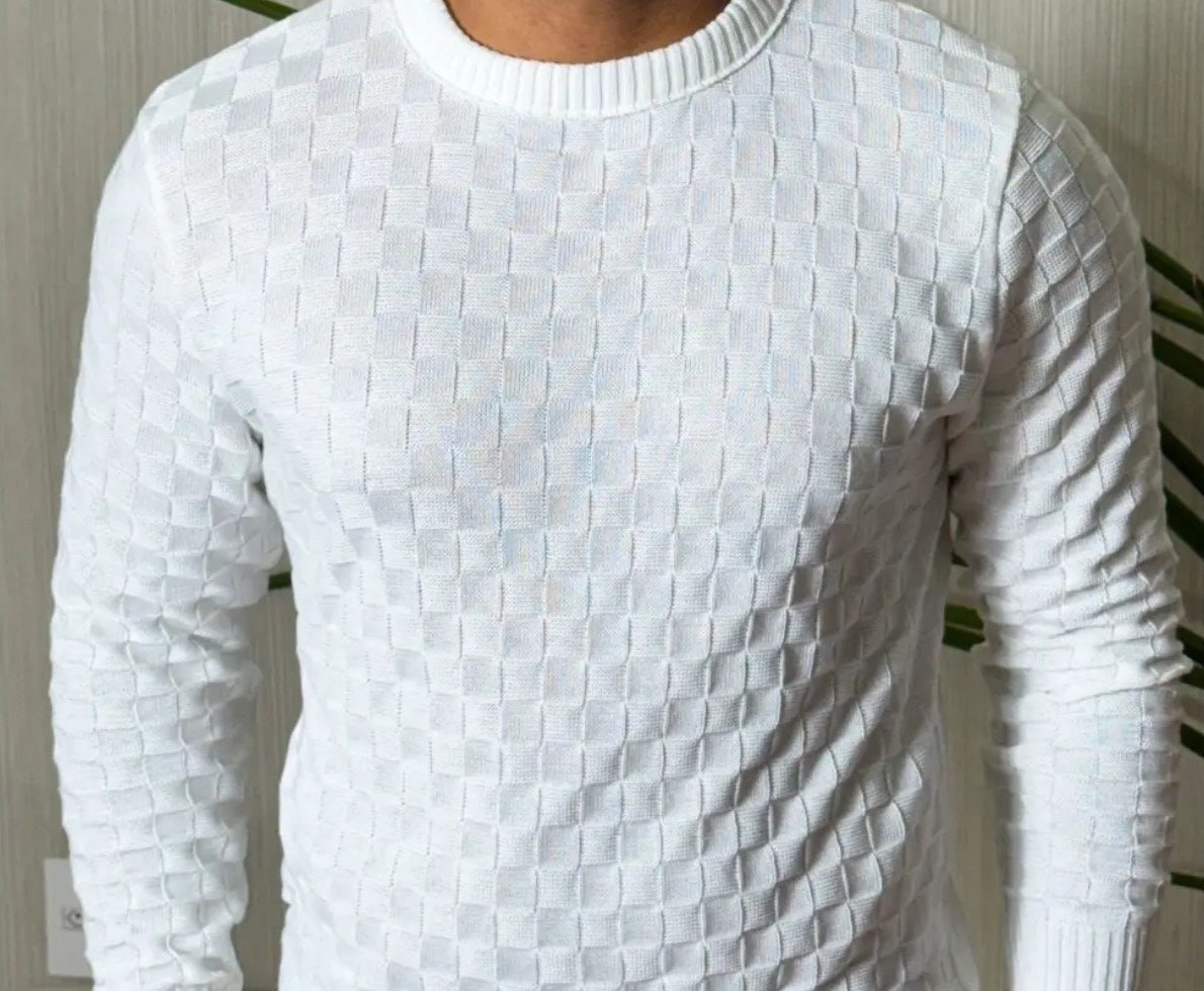 Suéter Lã Tricot 9 Cores