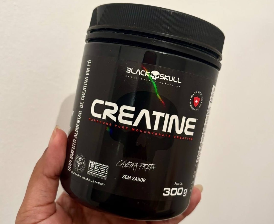 Creatina Monohidratada 300g Black Skull