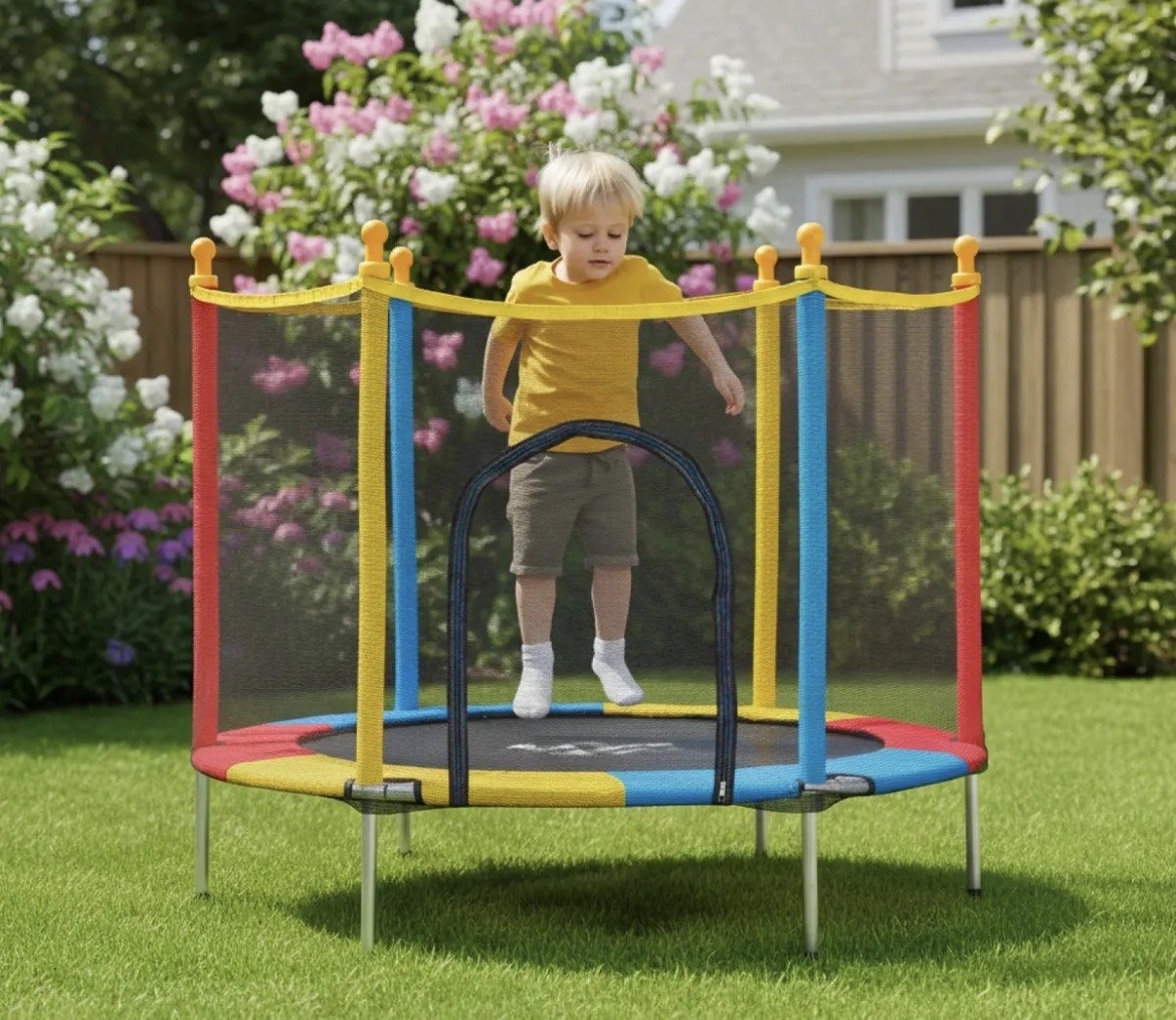 Cama Elástica Trampolim JustFun de 1,40 m para Crianças