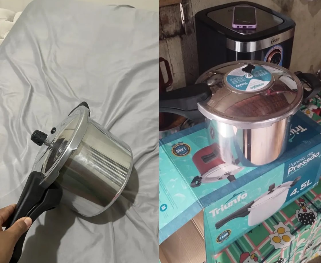 Panela De Pressão Triunfo 4,5L