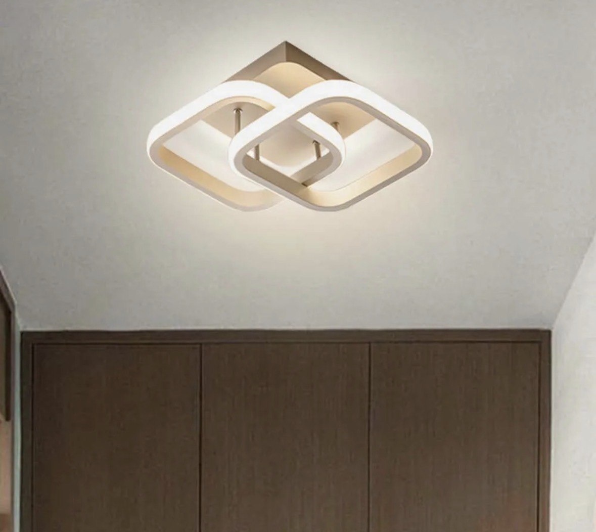 Luminária De Teto Moderna,3 Em 1 Lustre Led Para Quarto Sala