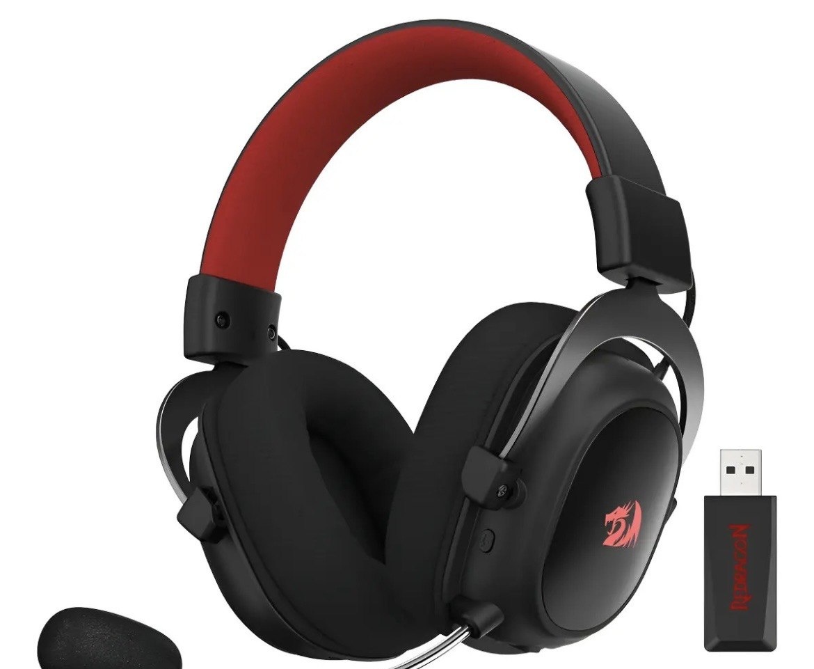 Fones de ouvido para jogos sem fio Redragon H510-PRO H510-PRO