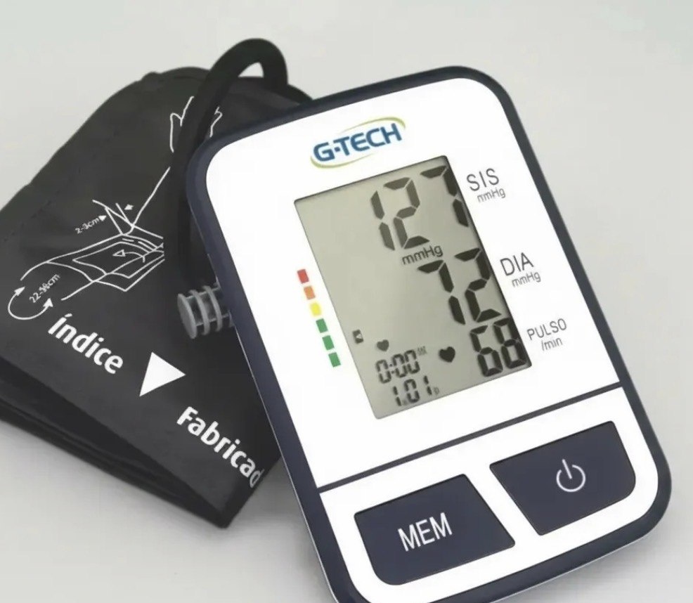 Aparelho medidor de pressão digital de braço BSP11 G-Tech