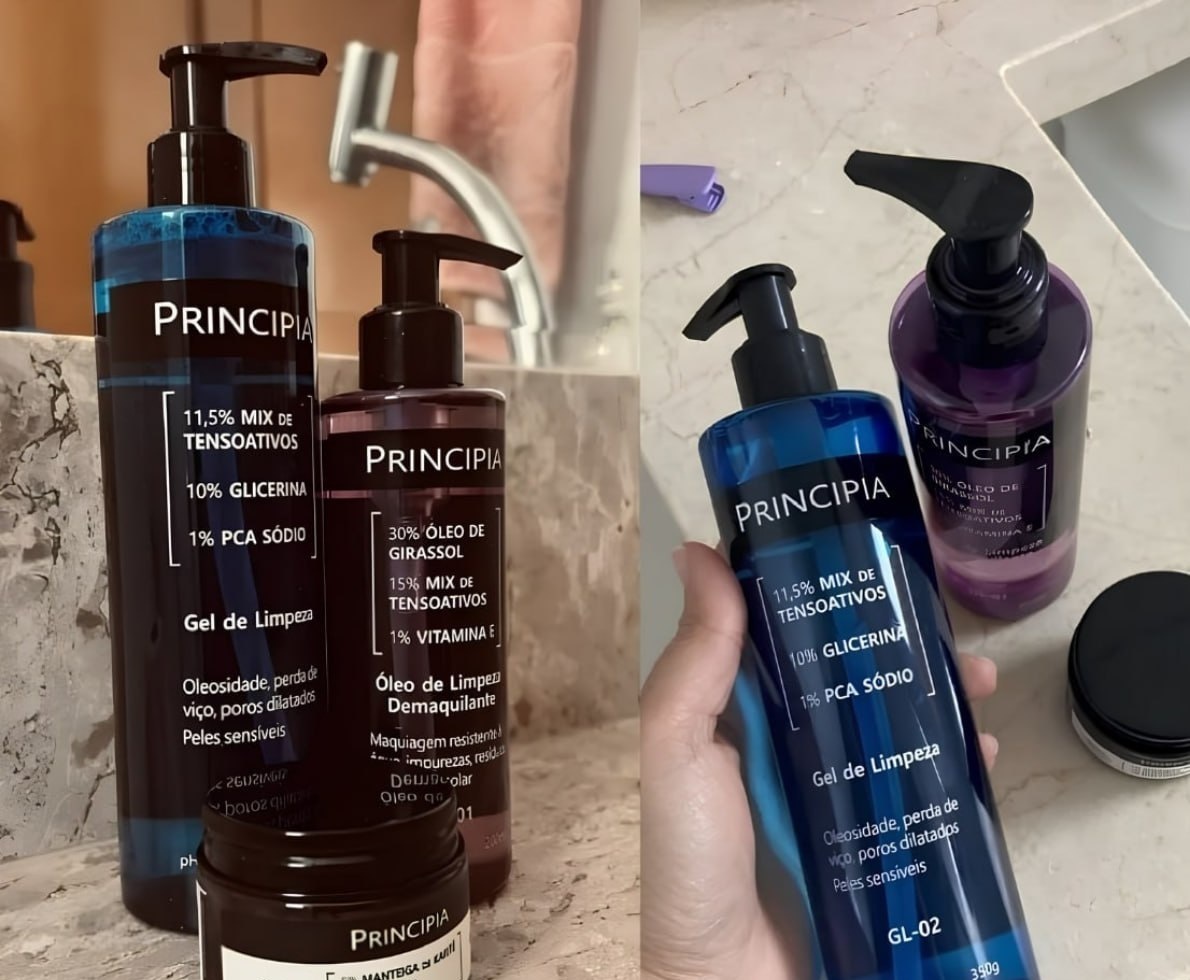 Principia Kit Limpeza E Hidratação Ch-01  Ol-01  Gl-02