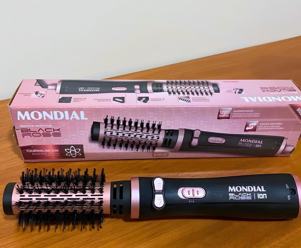 Escova Rotativa Mondial Ceramica Tourmaline