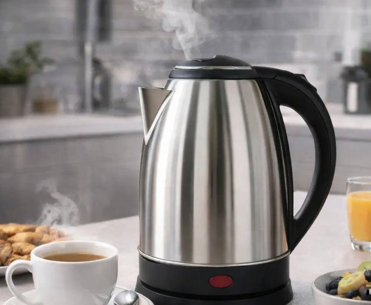 Chaleira Jarra Elétrica 1,8L Litros Em Inox