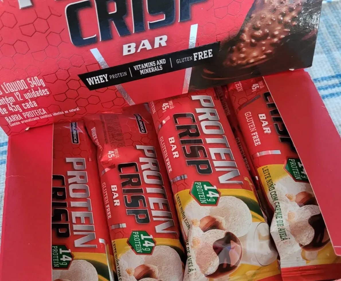 Barra de Proteínas Integralmédica Protein Crisp Duo Crunch 12 un