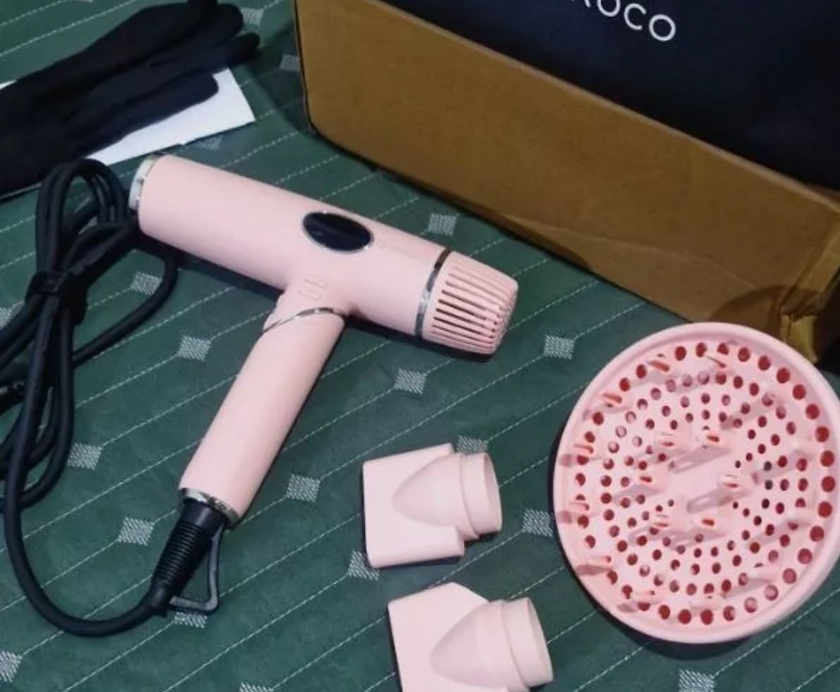 Kit de Secador Dobrável 3 em 1 Bivolt Gokoco